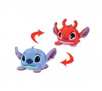 Peluche réversible Leroy/Stitch 8 cm - SIMBA - Lilo & Stitch - Blanc - Mixte - Intérieur