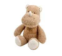 Peluche rhino bouclette 30cm caramel Teddy Bouclette