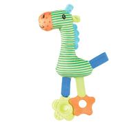 Peluche rio girafe vert anneau à mordiller 26 cm PELUCHE pour chiots - zolux