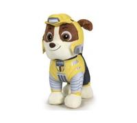 Peluche Ruben 19 cm Chiot de Chantier - pour Pat Patrouille - Super Heros myghty Pups - Set Doudou avec Carte Offerte