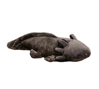 Peluche Salamandre, Animal en Peluche Mignon et Réaliste avec des Couleurs Vives Cadeau d'Anniversaire Décoration Unique Pour la Maison Pour Enfants Adultes Filles et Garçons(gray,23cm/9.0in)