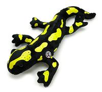 Peluche Salamandre de feu Lurch - Noir et jaune - Peluche Amphibie Louis - Doudou * biz