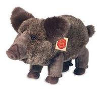 Teddy Hermann 90831 Sanglier 30 cm, Jouet câlin avec Un Contenu recyclé idéal (matériau de Remplissage)