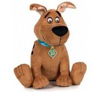 Peluche scooby-doo assis 30 cm - chien brun - peluche licence - doudou enfant Brun