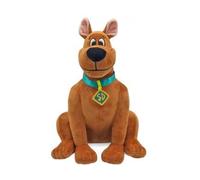 Peluche Scooby-doo Assis 31 cm - Chien Brun - Set Peluche + Carte Offerte - Doudou Enfant