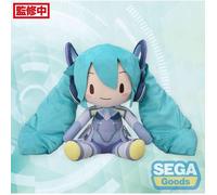 Peluche - SEGA - Fuwa Petit Miku with You 2024 Ver. - 40 cm - Mixte - Bleu