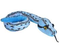 Peluche Serpent De 54 Cm Bleu