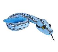 Peluche Serpent De 54 Cm Bleu