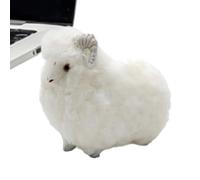 Peluche Sheep réaliste Lamb Toy Decoration | Soft Sheep Dolls | pour la maison, la chambre, la salle de séjour, le bureau, la fenêtre, le lit d'intérieur