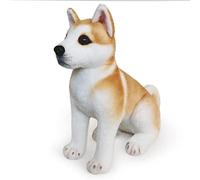 Peluche Shiba Inu, Simulation Chien Peluche Jouets, Doudou Poupée en Peluche, Bébé Première Poupée, Coussin en Peluche de Canapé, Cadeaux pour Enfants Et Adultes, 25cm