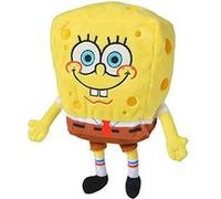 Simba Peluche Bob l'éponge 20 cm - Interactif et durable - Jaune
