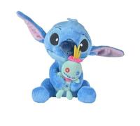 Peluche Simba Disney Peluche Stitch Stitch Avec Scrump 35Cm