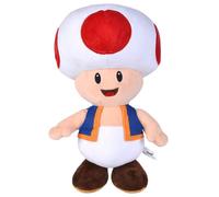 Peluche - Simba - Super Mario Bros Toad - Blanc/Beige - Mixte - 3 ans et plus