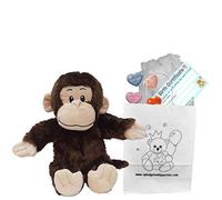 Peluche Singe - 25 cm - Kit pour réaliser créer Un Ours en Peluche, Ours Animaux en Peluche à rembourrer, Nounours, Doudou - Pas de Couture