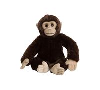 peluche singe de 30 cm marron