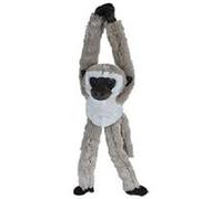 Peluche Singe Monkey Vervets De 50 Cm Gris