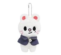 Peluche SKZOO Stray Kids 12 cm - Collection « Magic School » - Porte-clés et pendentif sac à dos - Peluche mignonne à collectionner - Idéal pour les fans de K-Pop et STAY（Chat）