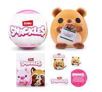 Snackles Peluche 12 cm série 3 sous Licence de ZURU, Peluche avec Accessoire Snack sous Licence