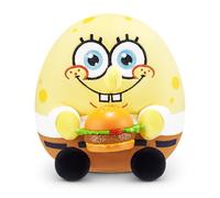 ZURU Peluche Snackles - Personnage sous licence Bob l’Éponge 12 cm - Accessoire snack aléatoire