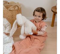 NOUKIE'S - Peluche Toute Douce - 40 cm - Medium - Lapin Blanc Snow - Jouet pour Enfant et bébé - Cadeau de Naissance