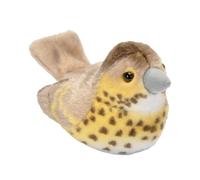 Peluche sonore grive musicienne