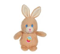 Gipsy Toys - Peluche Les Amis DE PÂQUES SONORES - Lapin Beige - 13 CM - Douceur ET Amusement pour PÂQUES
