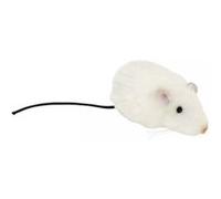 Peluche souris blanche 9 cm - Hansa Beige G