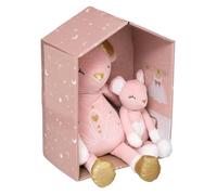 Atmosphera for Kids - Lot de 2 Peluches Enfant Souris & Maman 28cm Rose Rose