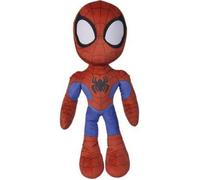 Peluche - Spiderman - 50cm - Yeux lumineux - Rouge/Bleu - Licence Disney