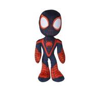 Peluche Spiderman Miles Morales phosphorescent 25 cm - Doudou Classique Enfant - Set Spider-Man Et 1 Carte offerte