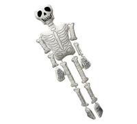 Peluche squelette blanc - 1 unité de jouet en os de 37 pouces | Maison hantée Halloween décor pour la maison professionnelle haute résistance robuste Durable élément d'engrenage Section Division pièce