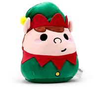 Peluche Squidglys Noël Festive Friends - Austin, Le Lutin de Noël