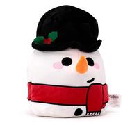 Peluche Squidglys Noël Festive Friends - Cole, Le Bonhomme de Neige
