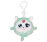 Peluche - Squishimals Sparkle porte-clés - Chat Mimi 8 cm