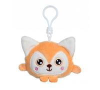 Peluche - Squishimals Sparkle porte-clés - Renard Sparki 8 cm