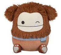Peluche Squishmallows Benny Winking Brown Bigfoot with Scarf 30 cm Multicolore
