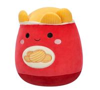 Peluche Squishmallows de 20 cm Ansel le sac rouge de chips