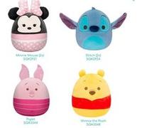 Peluche - Squishmallows - Peluche 18cm Disney Spring Modèle Aléatoire
