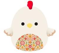 Peluche Squishmallows Medium Plush Todd Rooster Floral Belly G