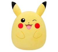Bizak Squishmallow 63220038 Coussin Officiel Pokémon Doux et de qualité 25 cm