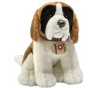 Peluche St bernard assis 23 cm - anima Multicolore