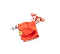 Peluche Stella - LILLIPUTIENS - Enfant - Blanc - Coton biologique - Boucle pour tétine