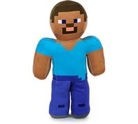 Peluche Steve - Hauteur 30 cm - Multicolore - Figurine de jeu vidéo compatible avec Minecraft