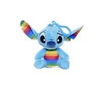 Peluche Stitch 10 cm avec Porte-clés, spécial Pride