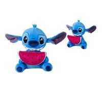 Simba 6315870192 Peluche Stitch avec pastèque 25 cm Licence Disney 100% Originale Convient pour Tous Les âges