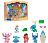 Peluche Stitch Interactive de Disney mesurant 34,3 cm de Haut, Plus de 50 Sons et Expressions, Yeux LCD expressifs, Jouets pour Enfants de 3 Ans et Plus