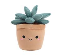 Peluche succulente bleue en pot Jardin botanique Keel Toys 14 cm