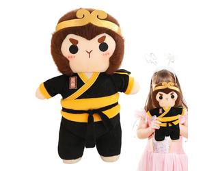 Peluche Sun Wukong Black Myth - Singe Destiny Man, Personnages De Jeu en Peluche, Périphériques De Jeu Wukong À Collectionner, en Peluche Sûre pour Les Fans De Jeux De Âges