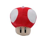 Peluche Super Mario - Champignon Rouge 15cm Rouge