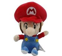Peluche Super Mario - Enfant Mario Rouge 15cm Rouge G
